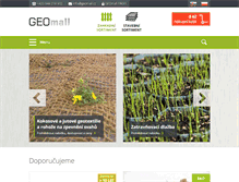 Tablet Screenshot of geomall.cz